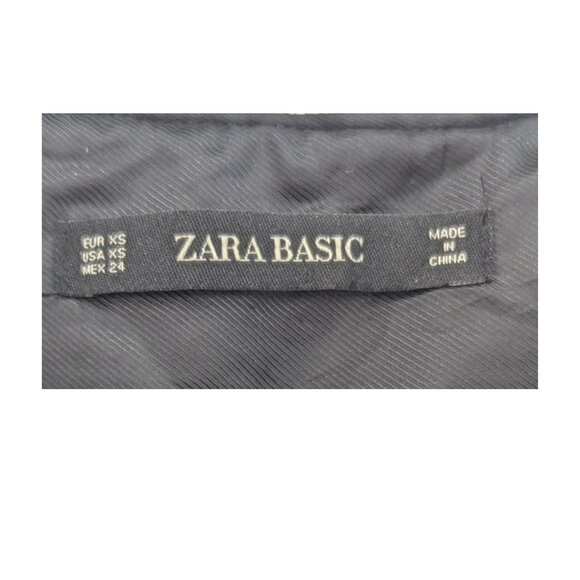 ZARA Tweed Sleeveless Vest Dress – Multicolor (Red/Black/White) Size XS EUC - Picture 4 of 5